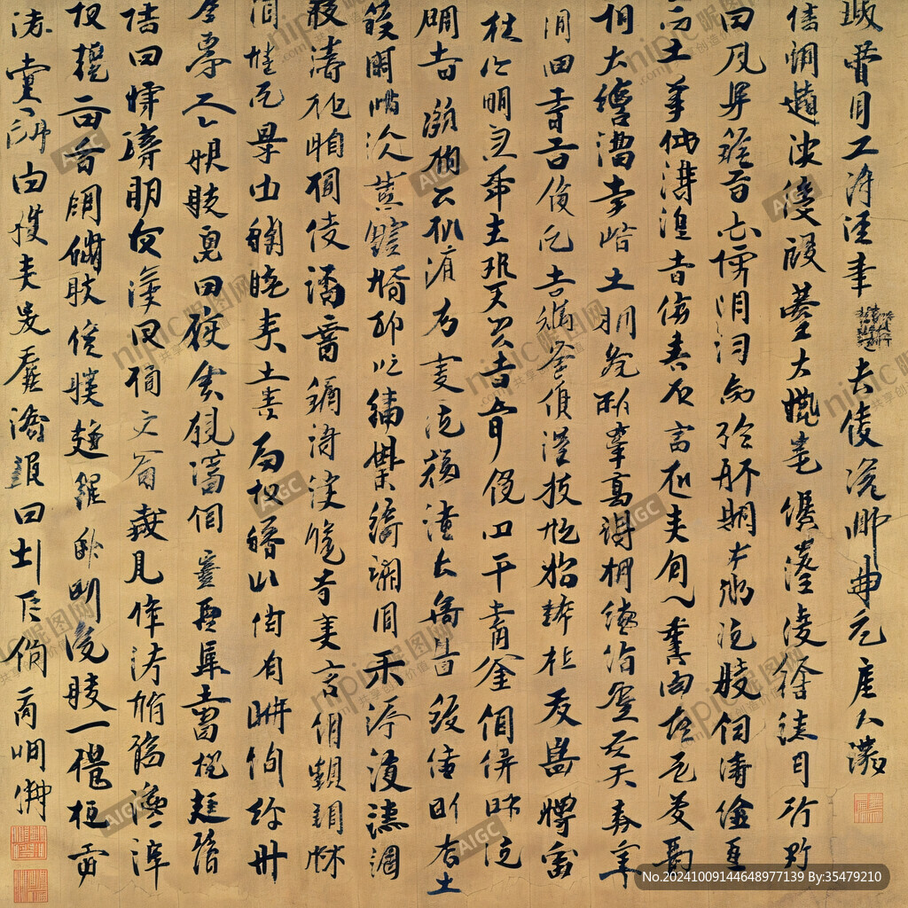 懷素狂草 自敘帖