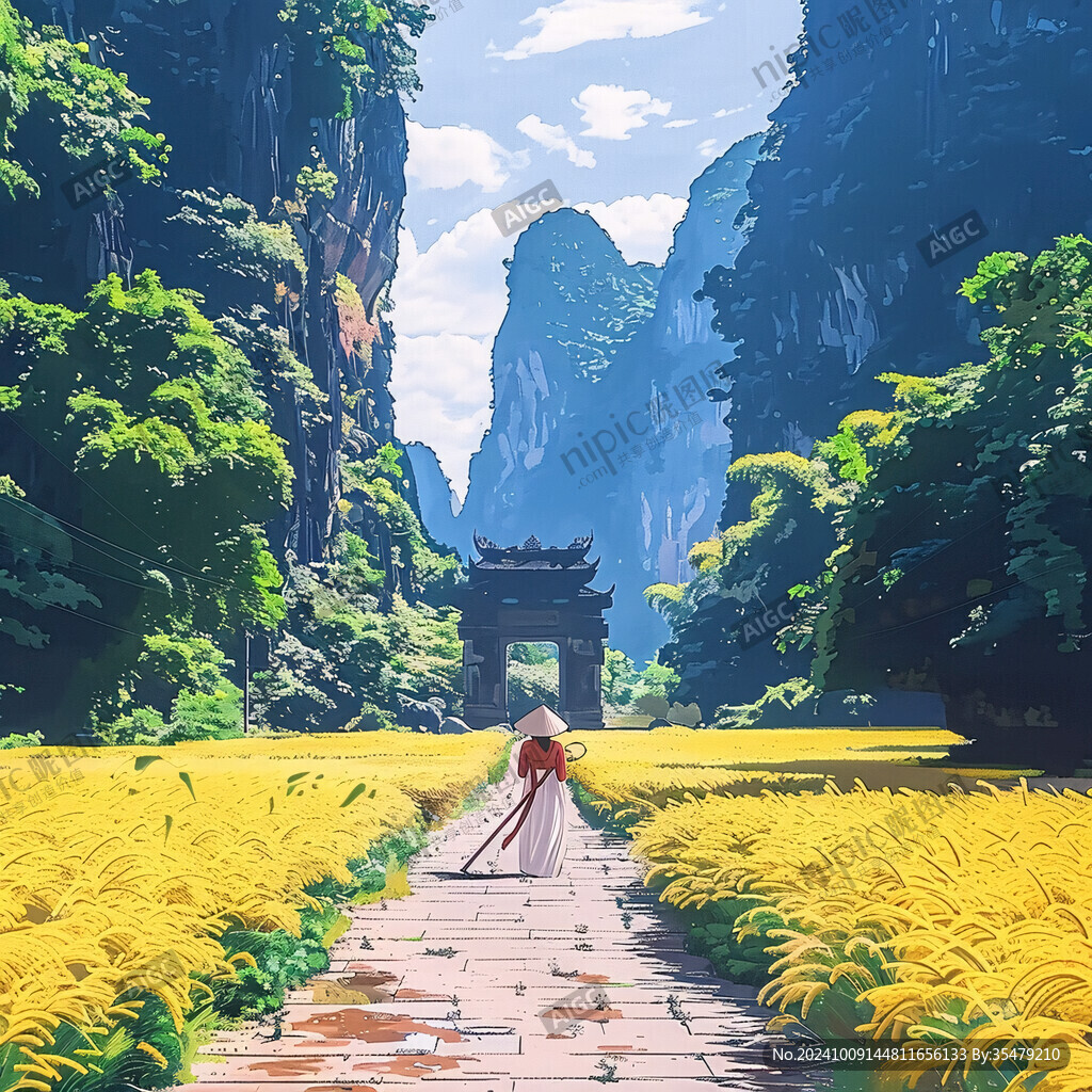 黃金稻田 踏青之旅