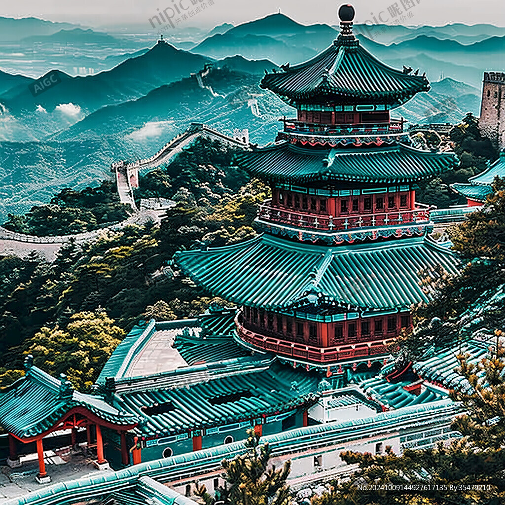 山頂古堡 雄偉壯觀