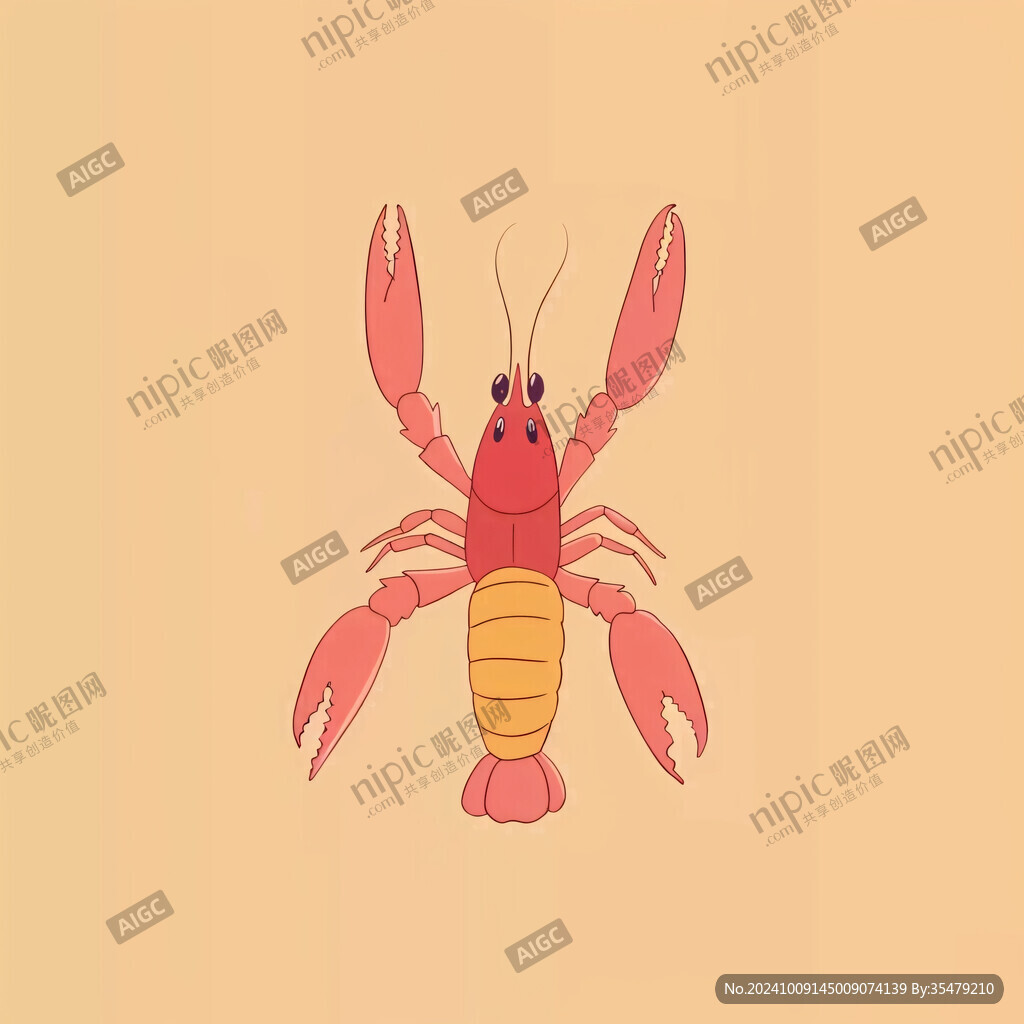 可愛的小龍蝦