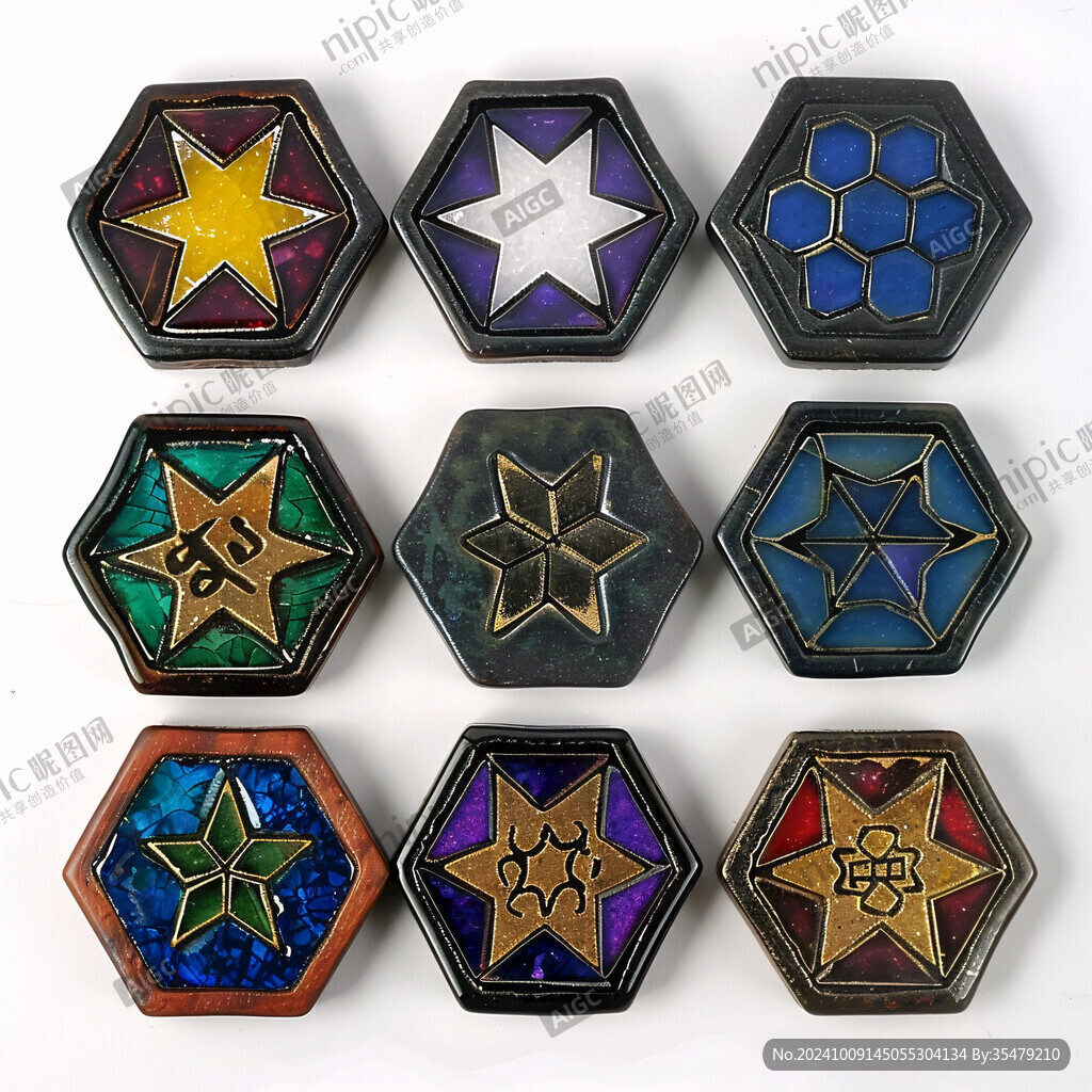星形六邊形棋盤游戲