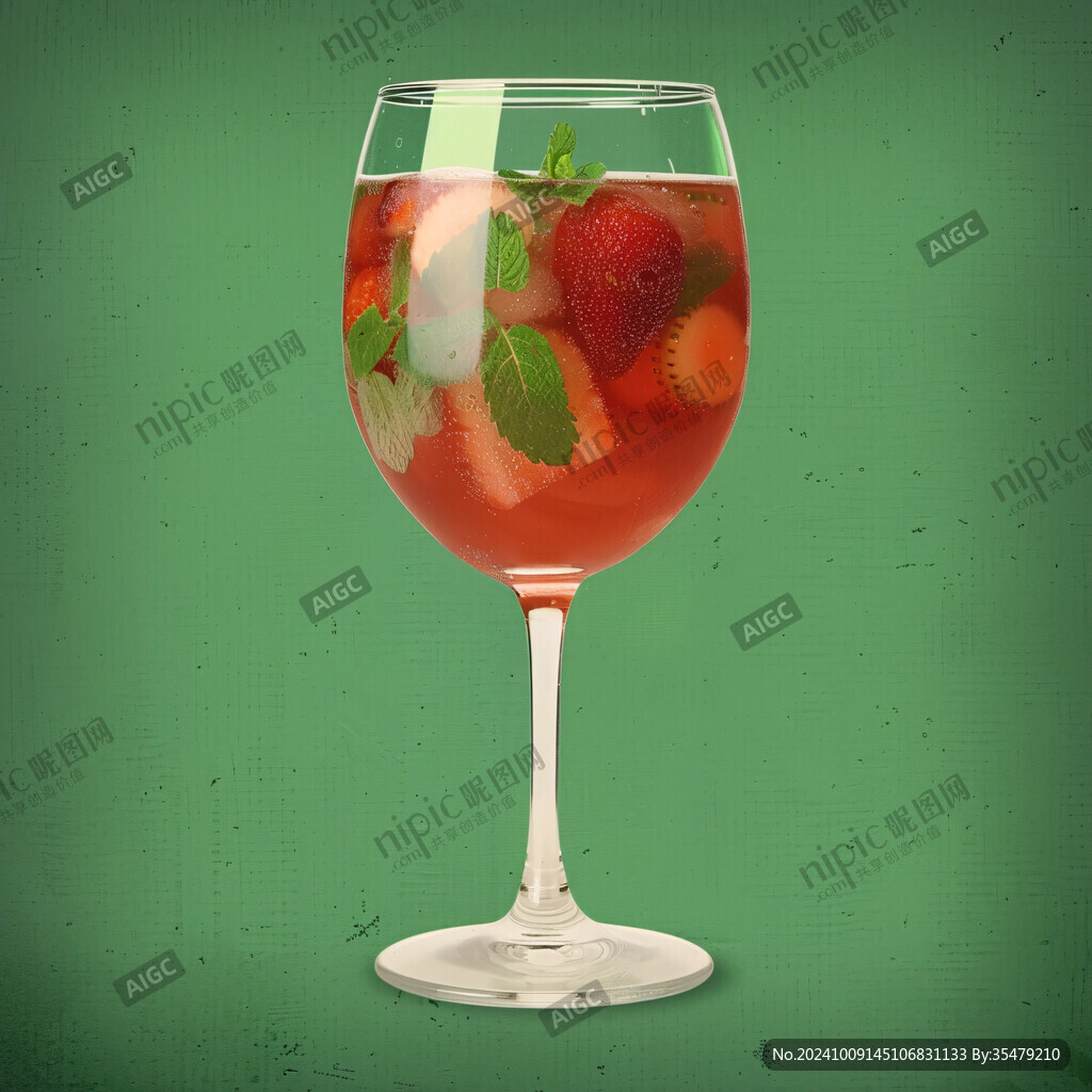草莓冰酒 夏日清爽