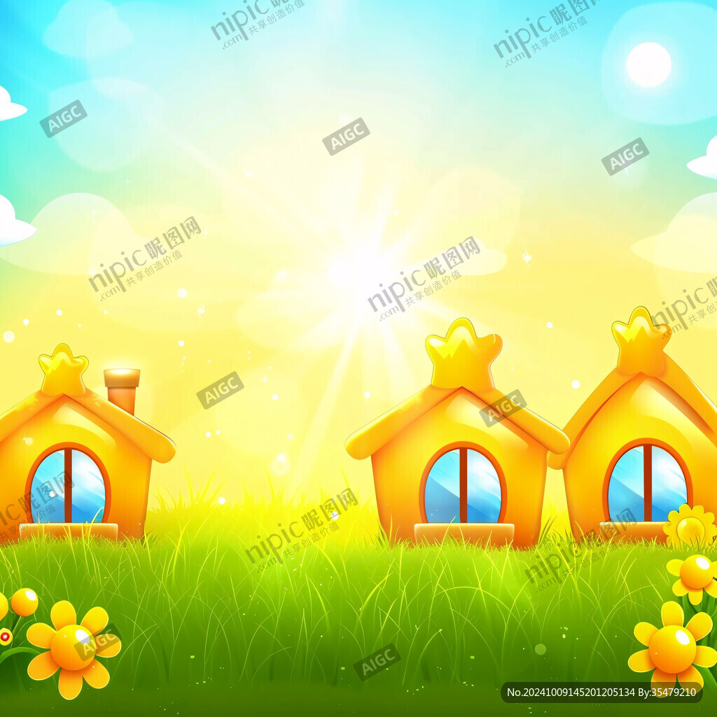 暖陽(yáng)下的童話(huà)小屋