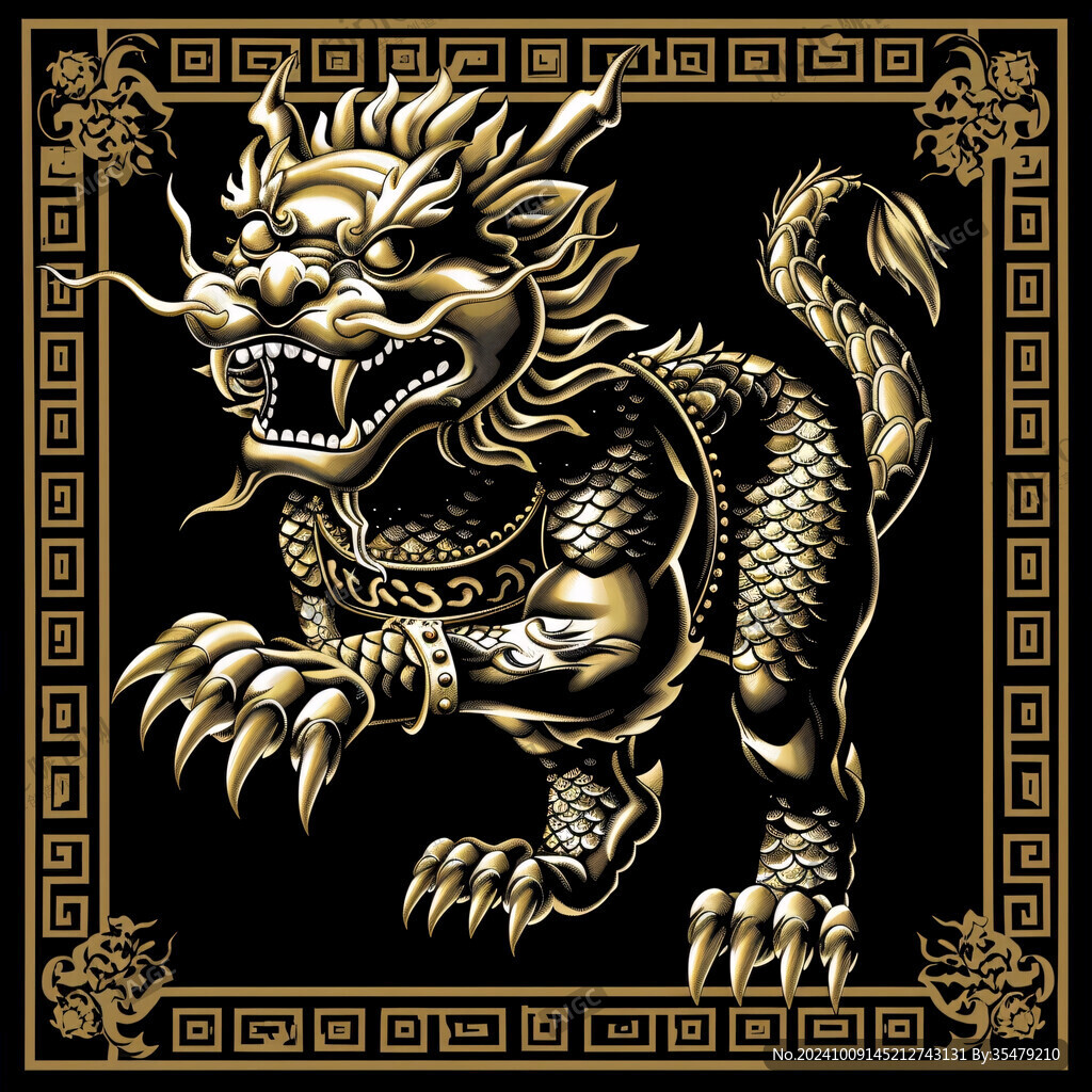 金龍怒吼 威震四方