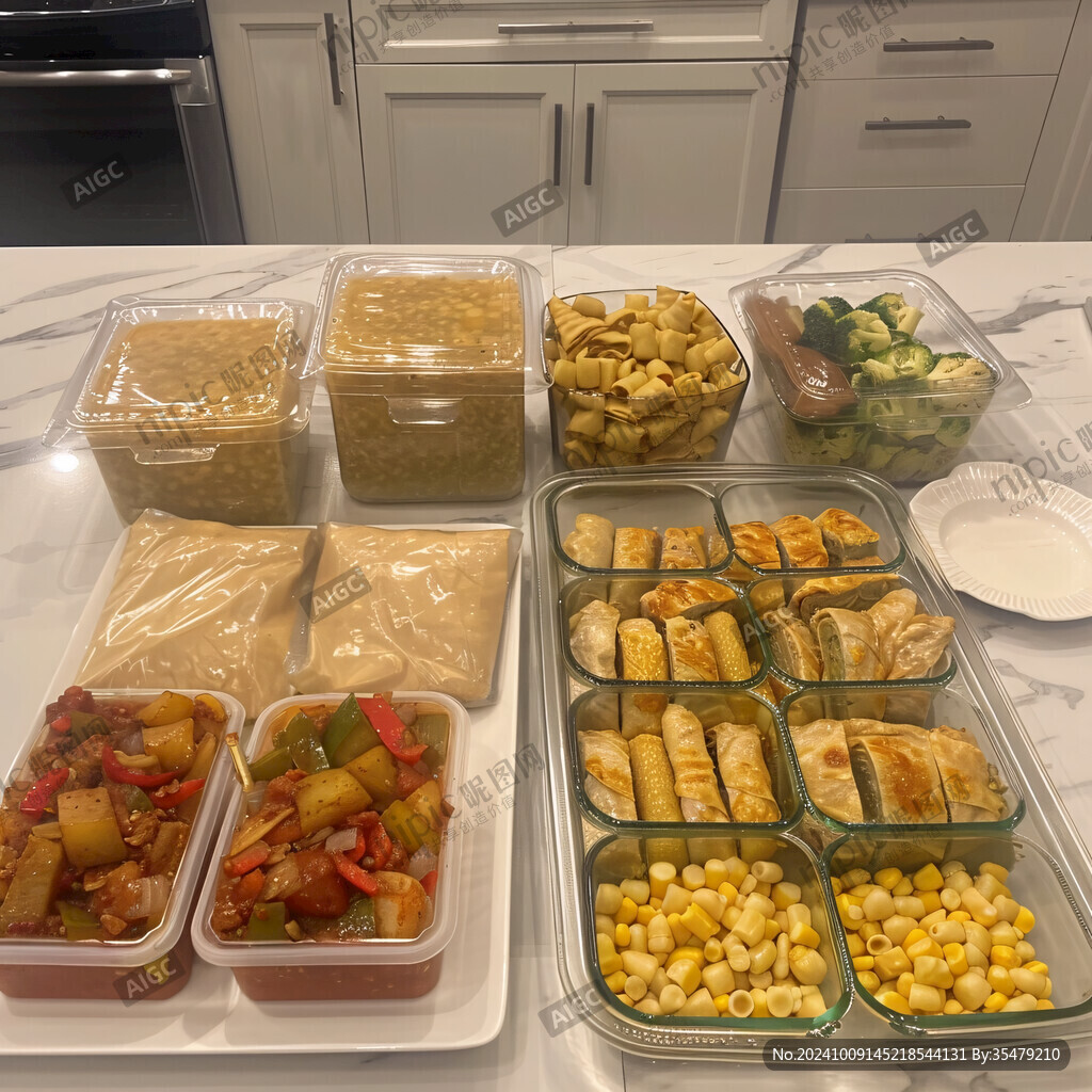 一周食譜準(zhǔn)備完畢