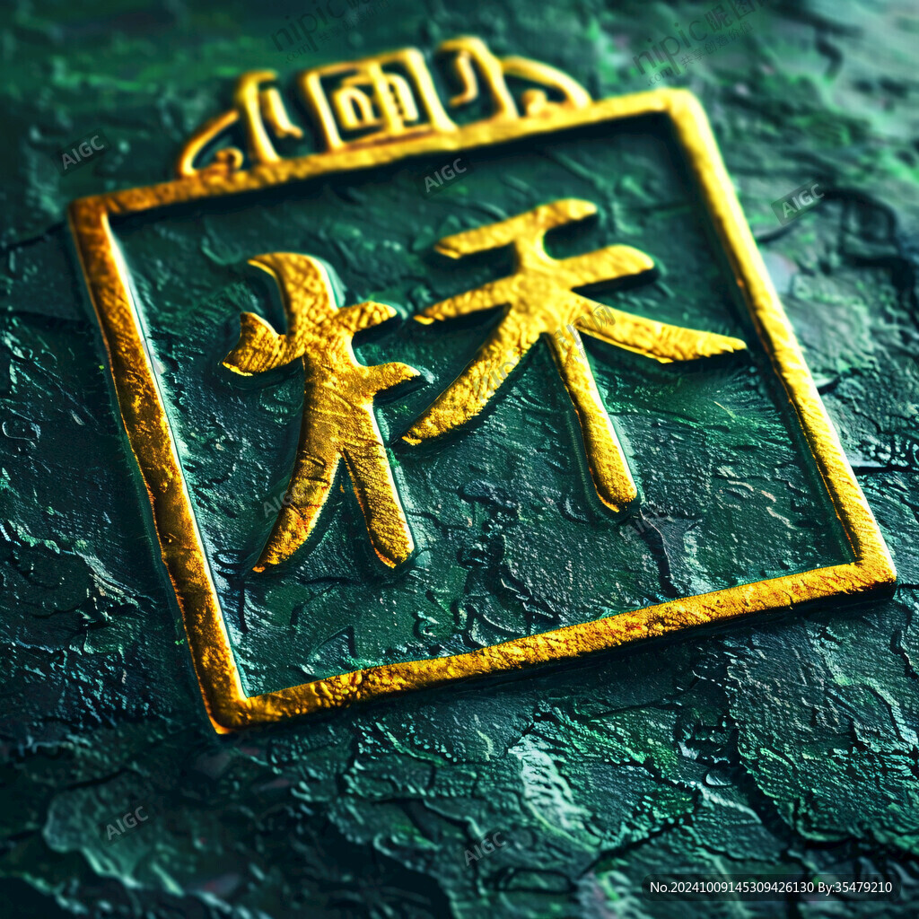 金色古樸 福壽安康