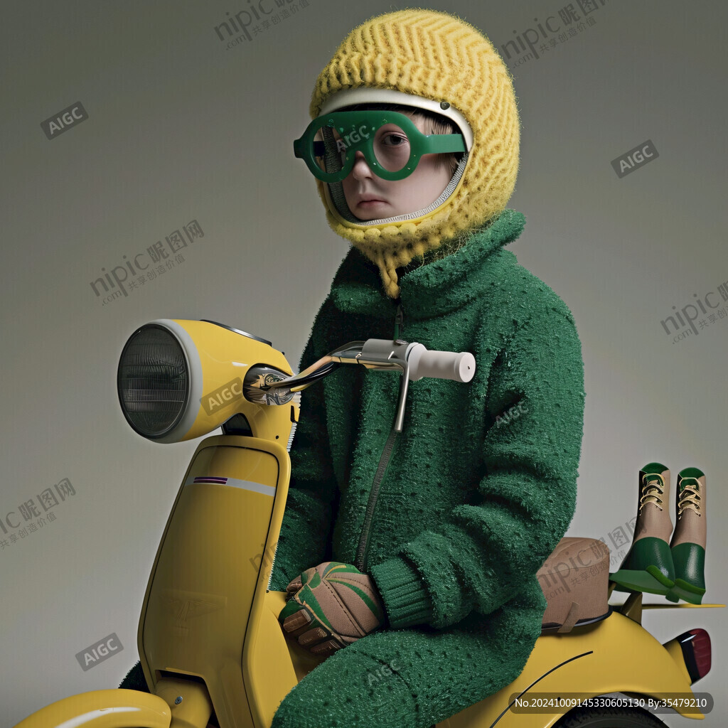 童真童趣 騎車兜風(fēng)