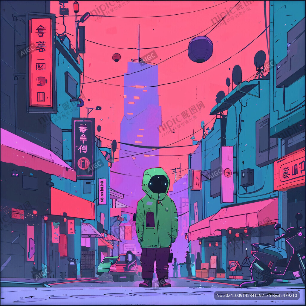 未來(lái)都市的孤獨(dú)行者