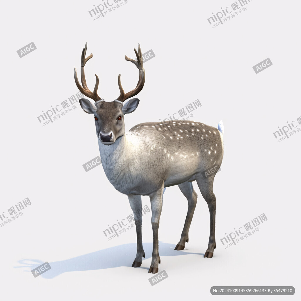優(yōu)雅的梅花鹿