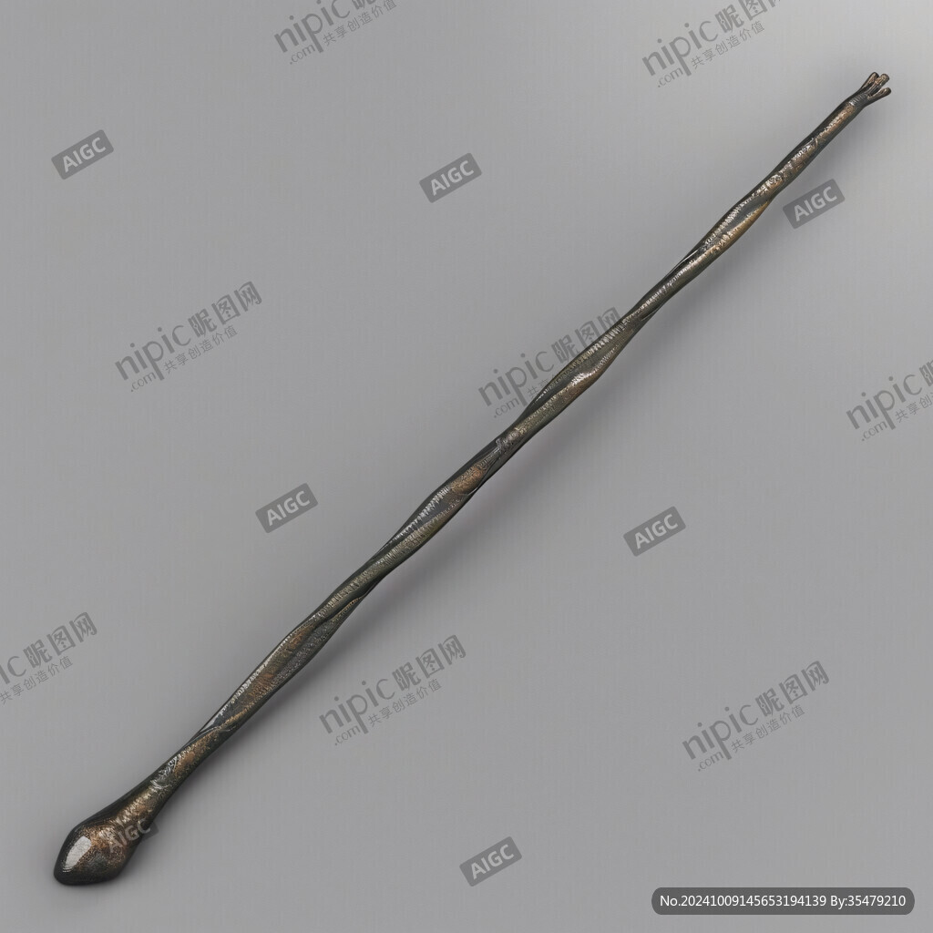 古代金屬杖