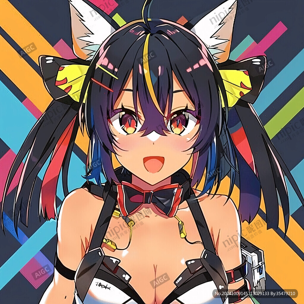 貓耳少女 活力四射