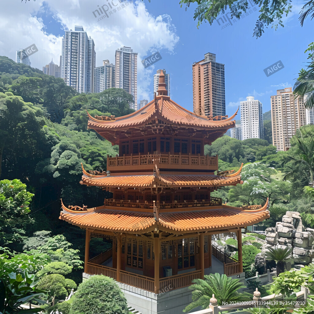 城市中的古色古香