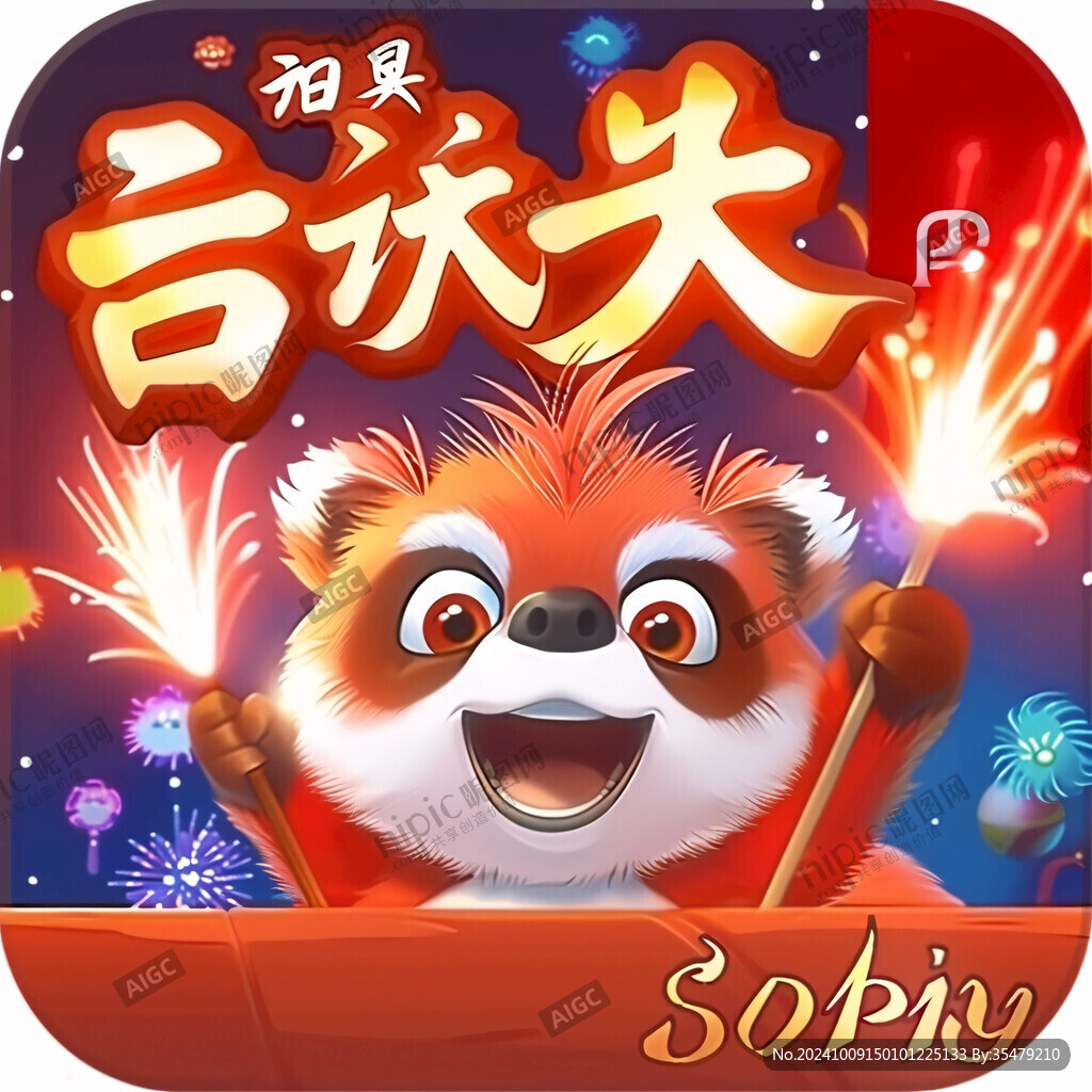 福祿熊貓賀新年