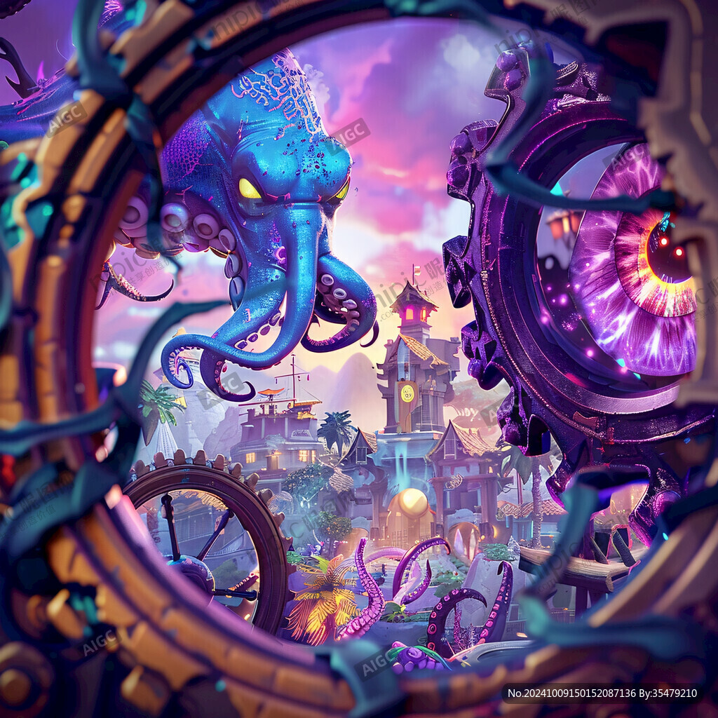 魔幻奇觀 機械與深海的碰撞