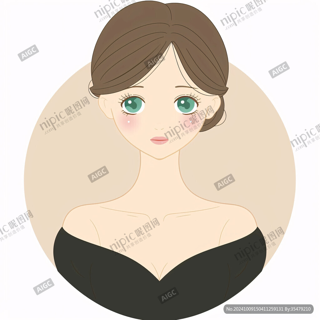 溫柔的女孩 一抹淺笑
