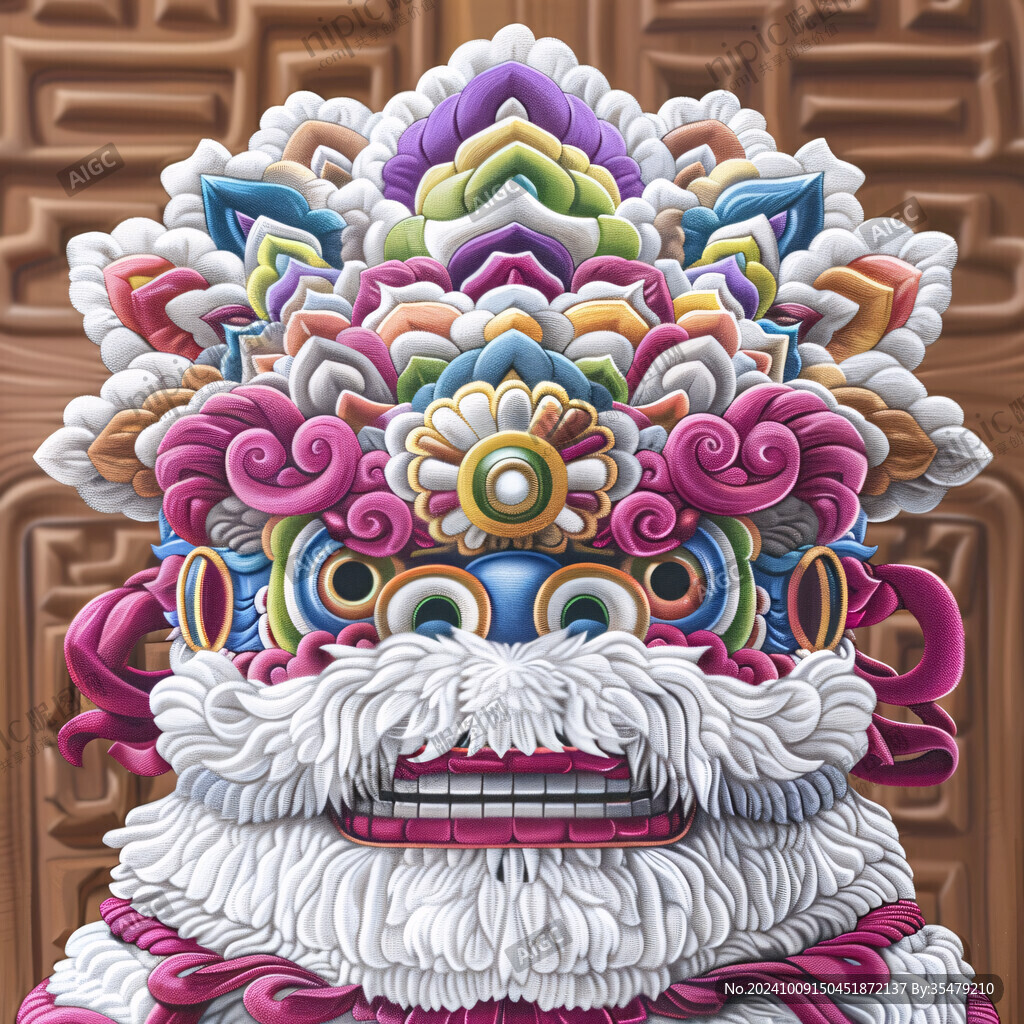 彩衣神獸 威武霸氣
