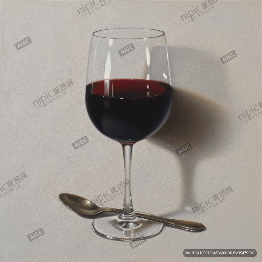紅酒與勺子 靜默的對話