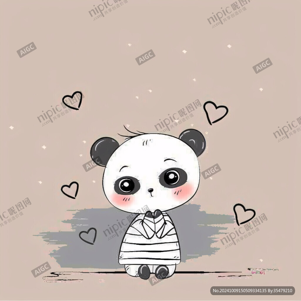 萌萌噠熊貓寶寶