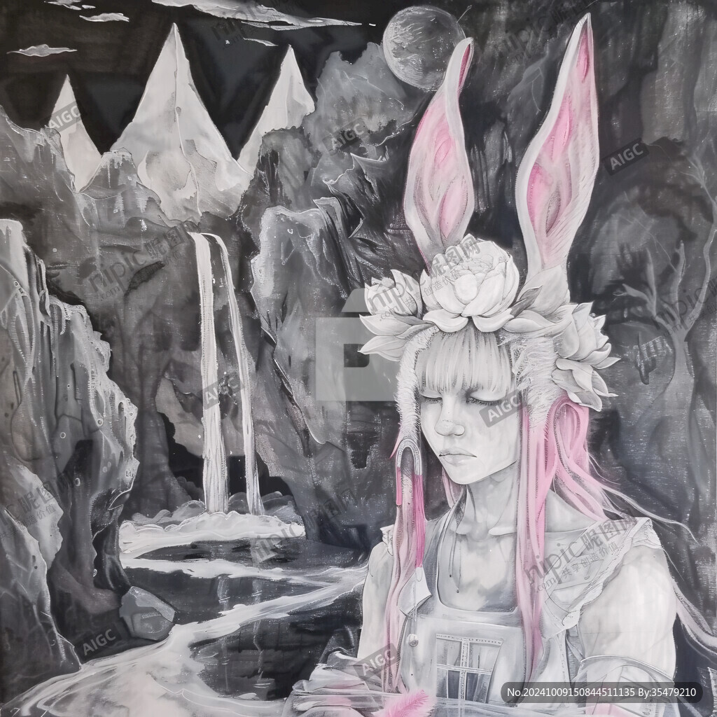 兔神插畫