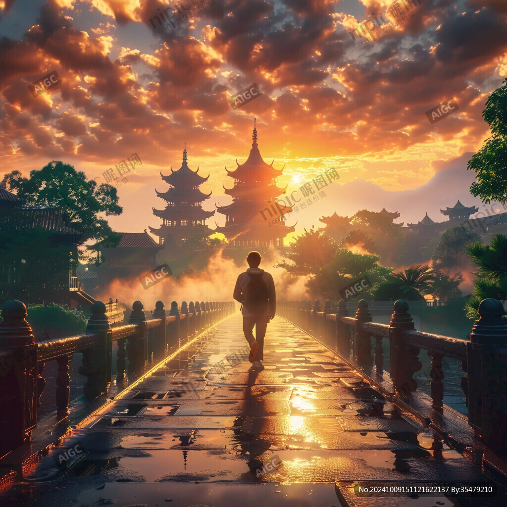 中國風場景