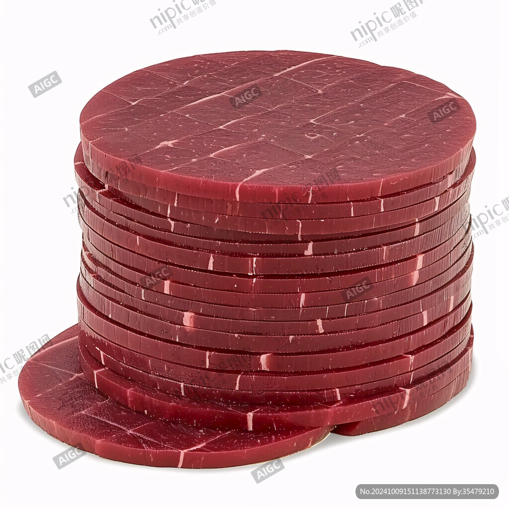 牛肉餅素材