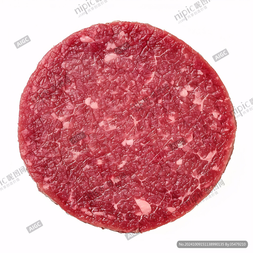 牛肉餅素材