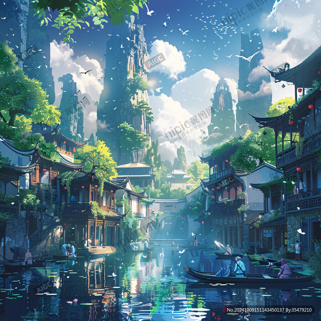 古風動畫場景