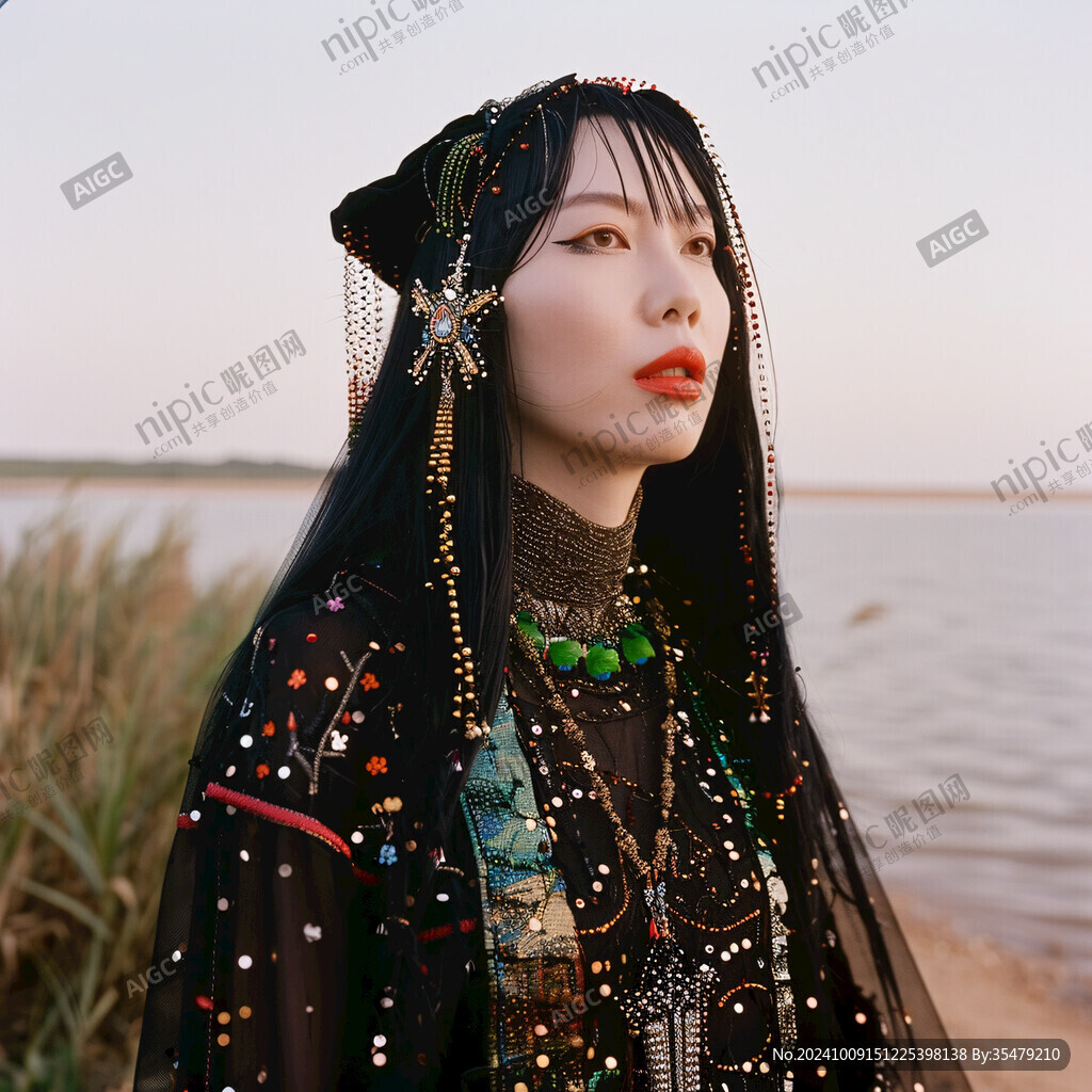 民族風美女