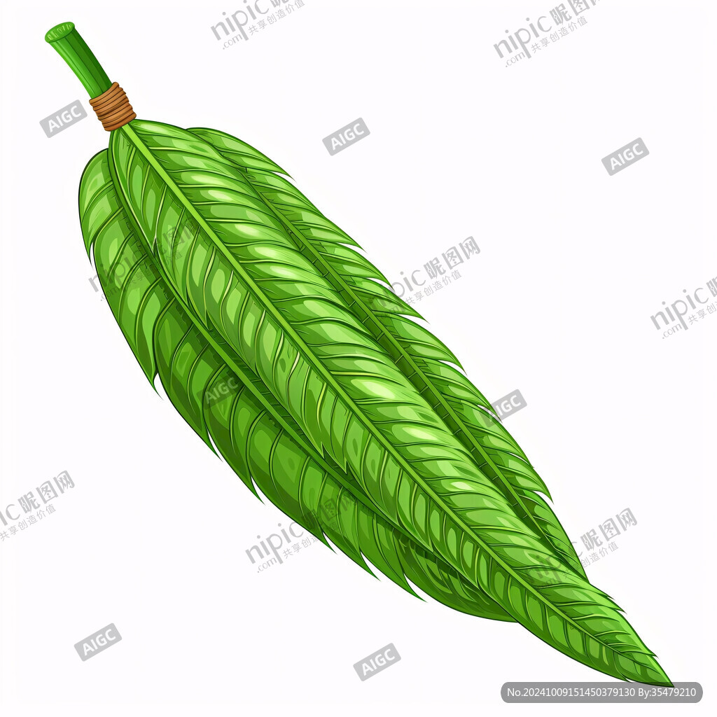 手繪大豆豆莢