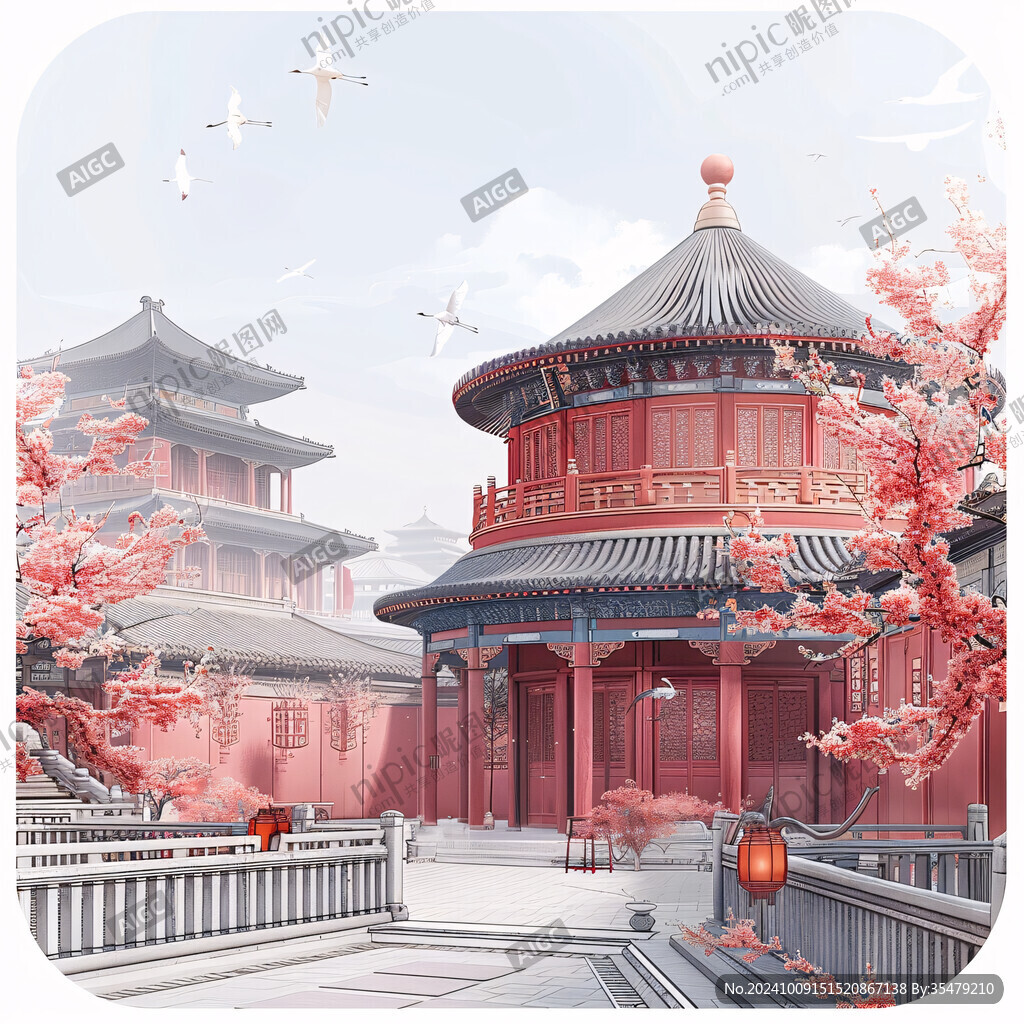 國(guó)潮風(fēng)宮殿