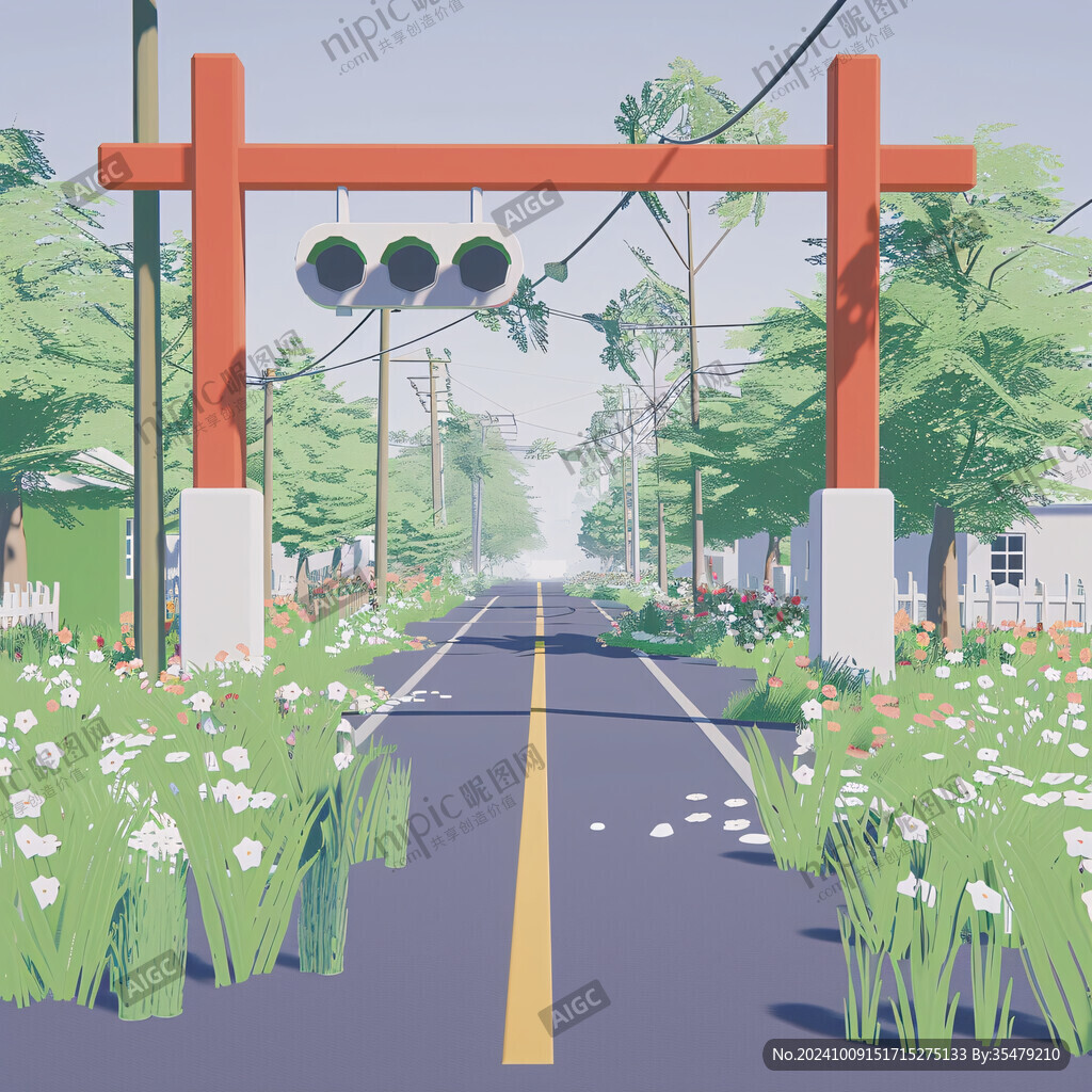 村入口形象