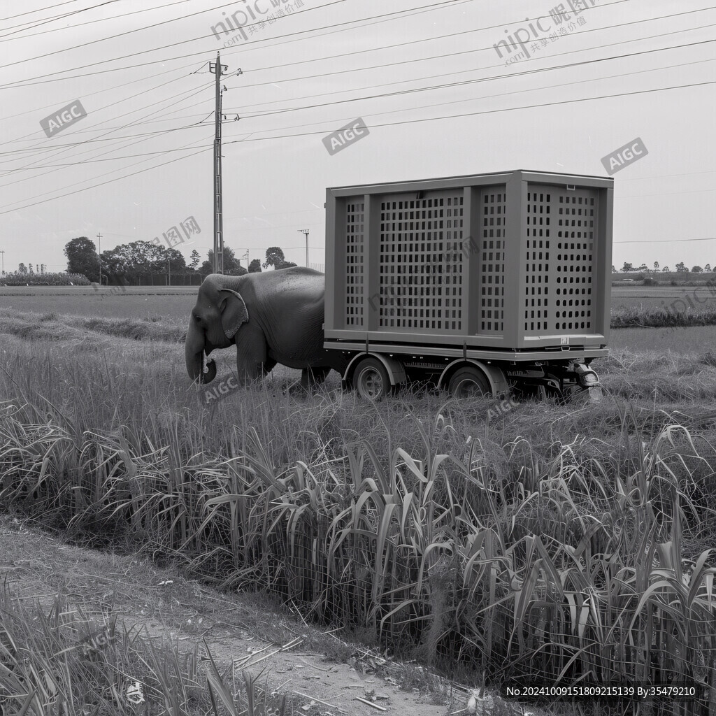牧草打包車