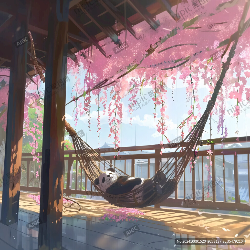 插畫涼亭