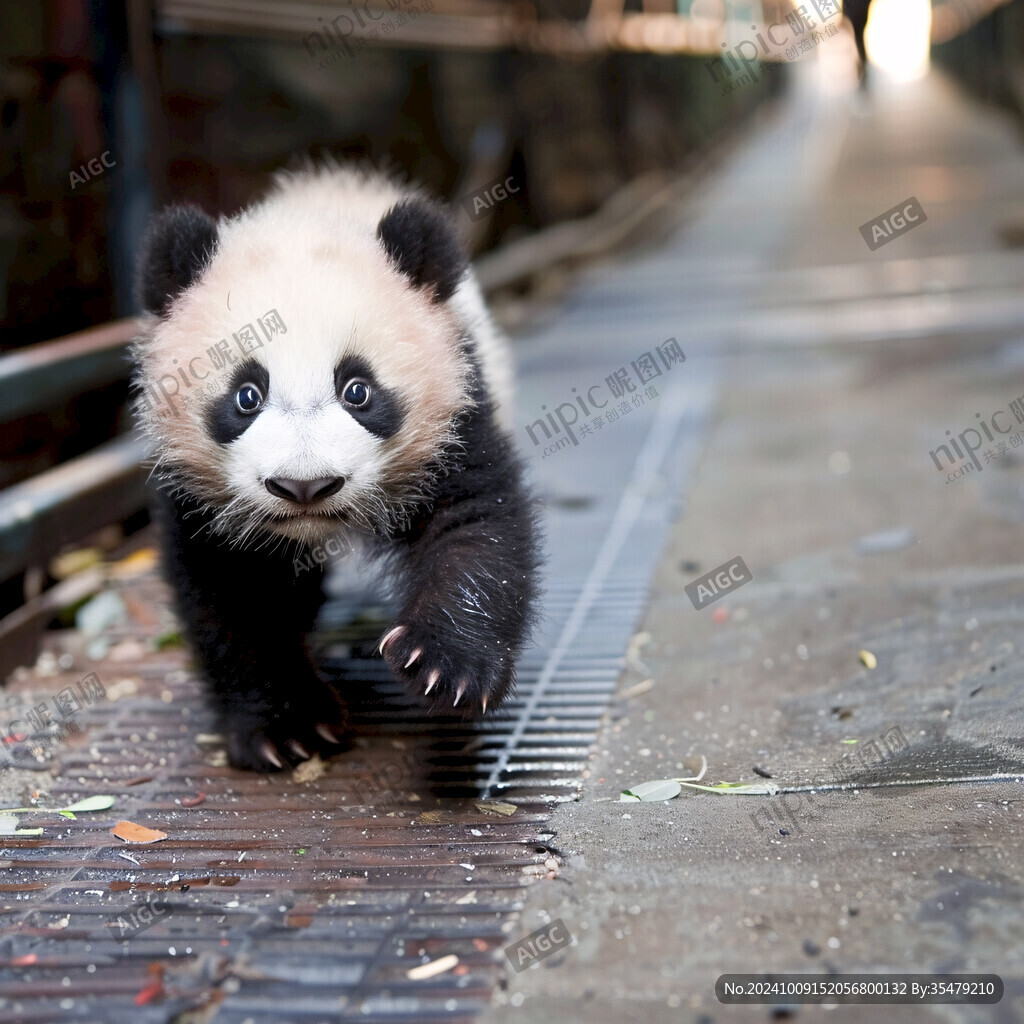 動物小熊貓