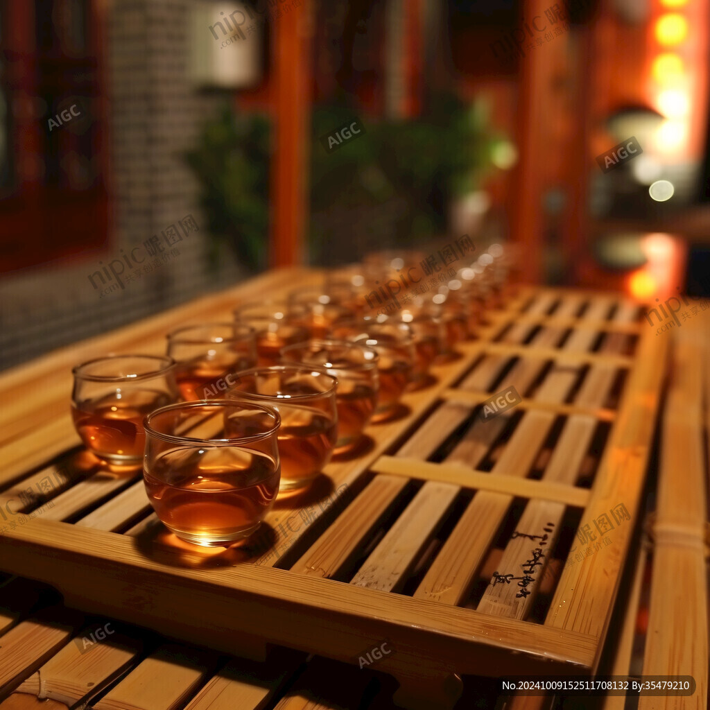 茶藝竹排