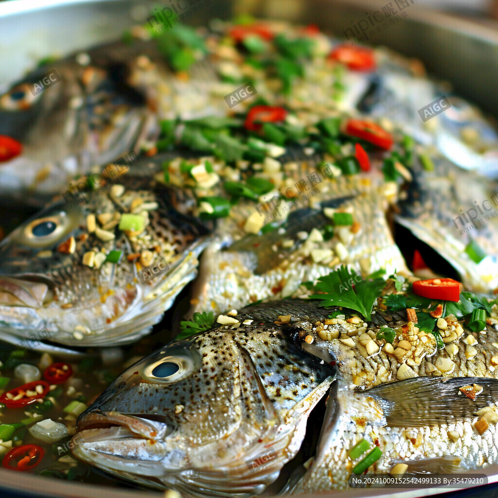 蔥油淋野生羅非魚