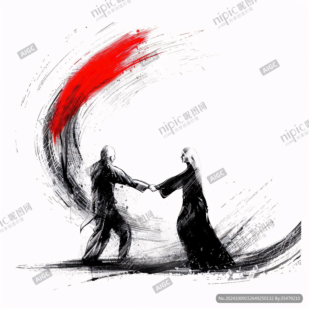 水墨功夫武術(shù)