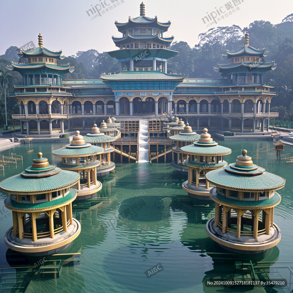 寶墨園湖景
