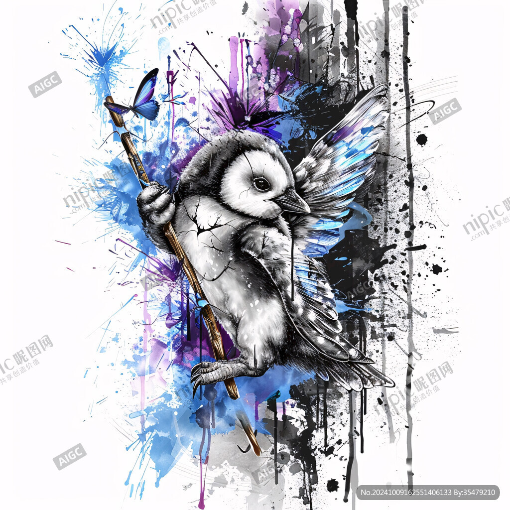 奇幻生物插畫