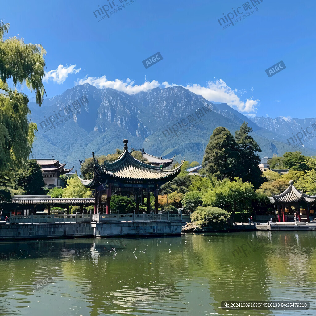 木府風(fēng)云山水情景景區(qū)
