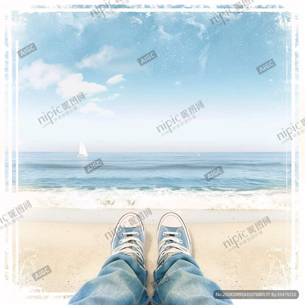 海邊背景圖素材