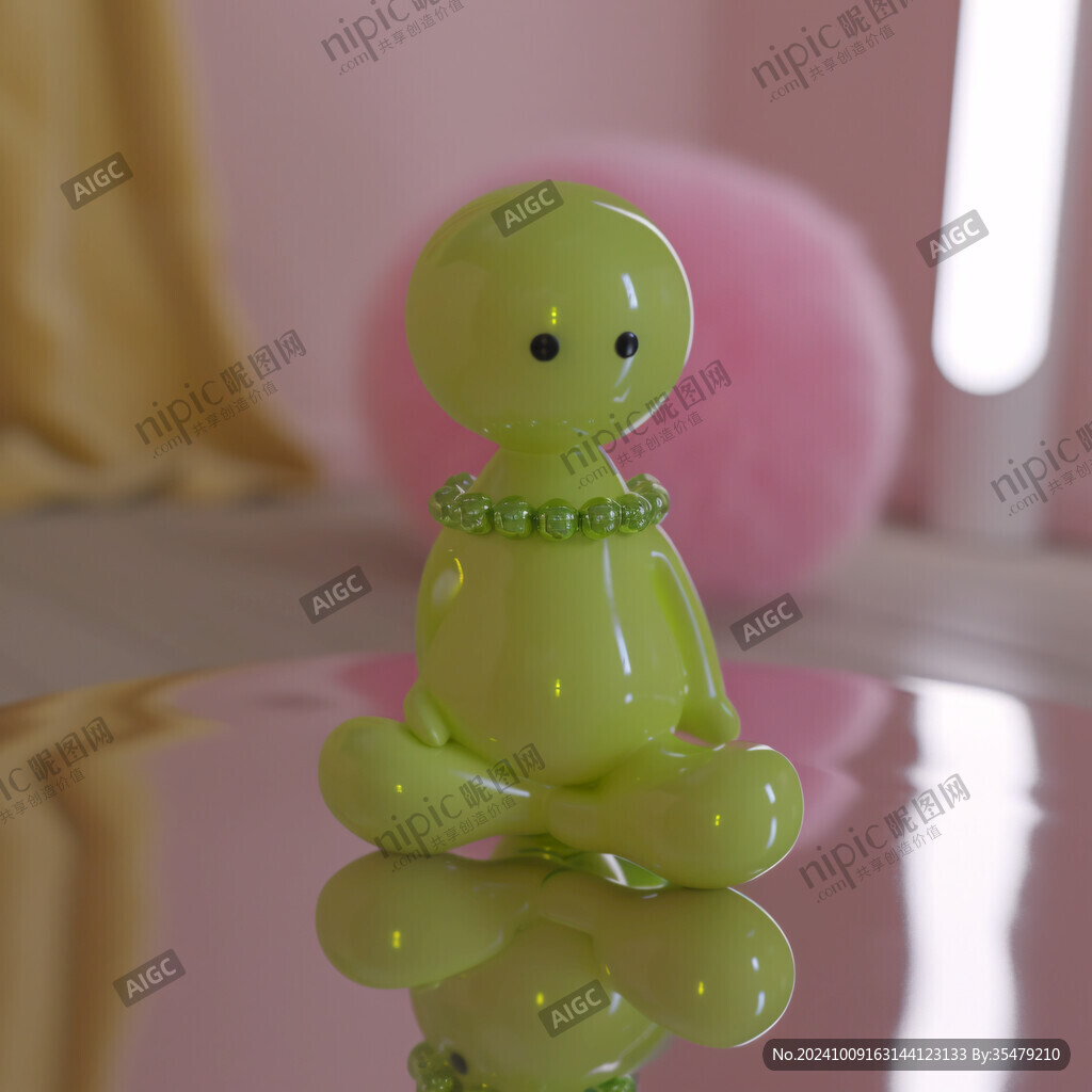綠色葫蘆琉璃