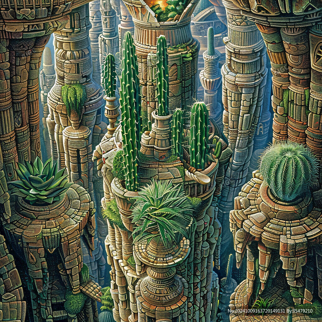 科幻立體畫