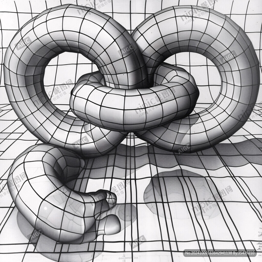 3d曲線素材