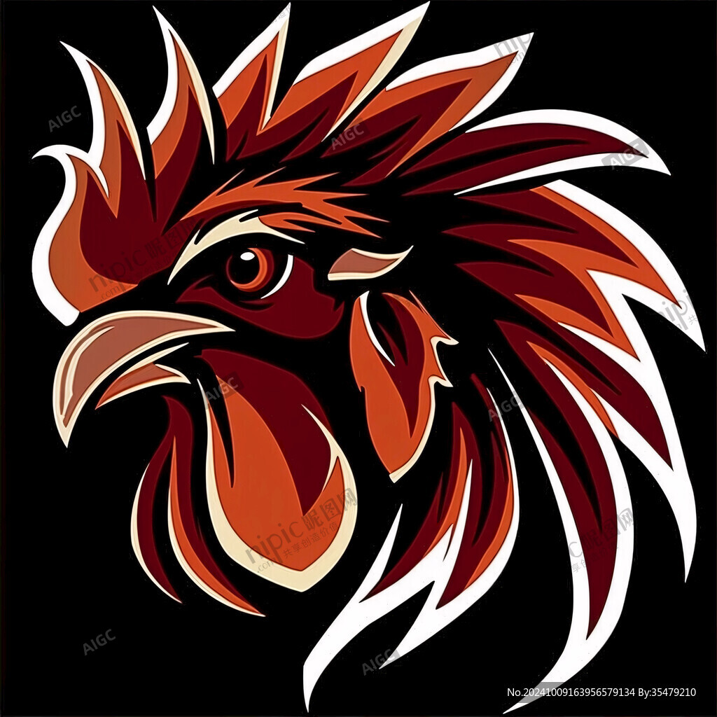 兇惡公雞logo