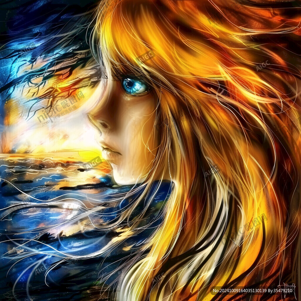 風美女插畫