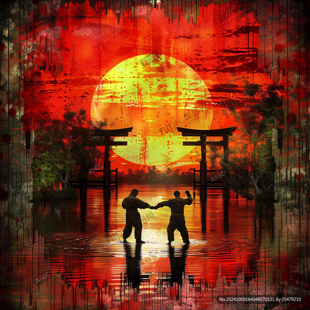 武術海報藝術