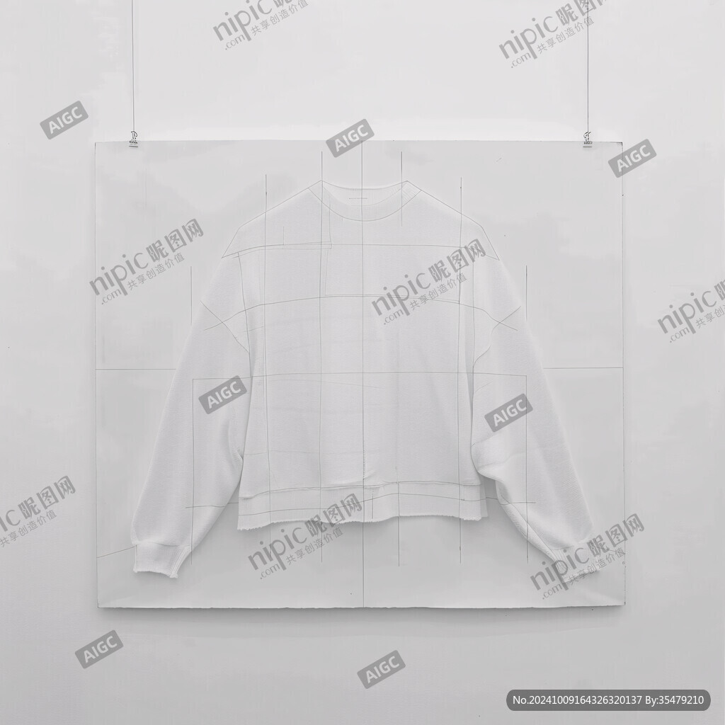 白色套頭衫