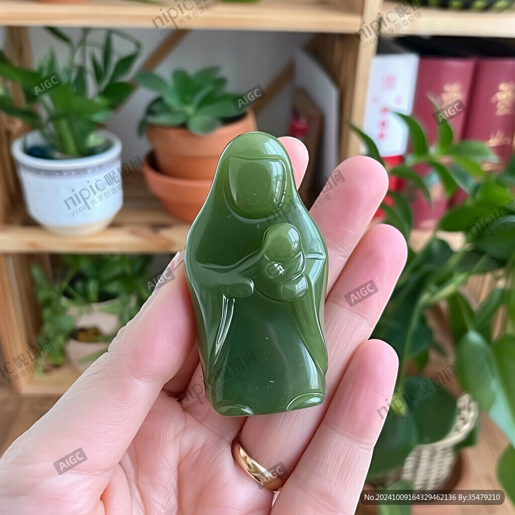 執蓮青玉童子