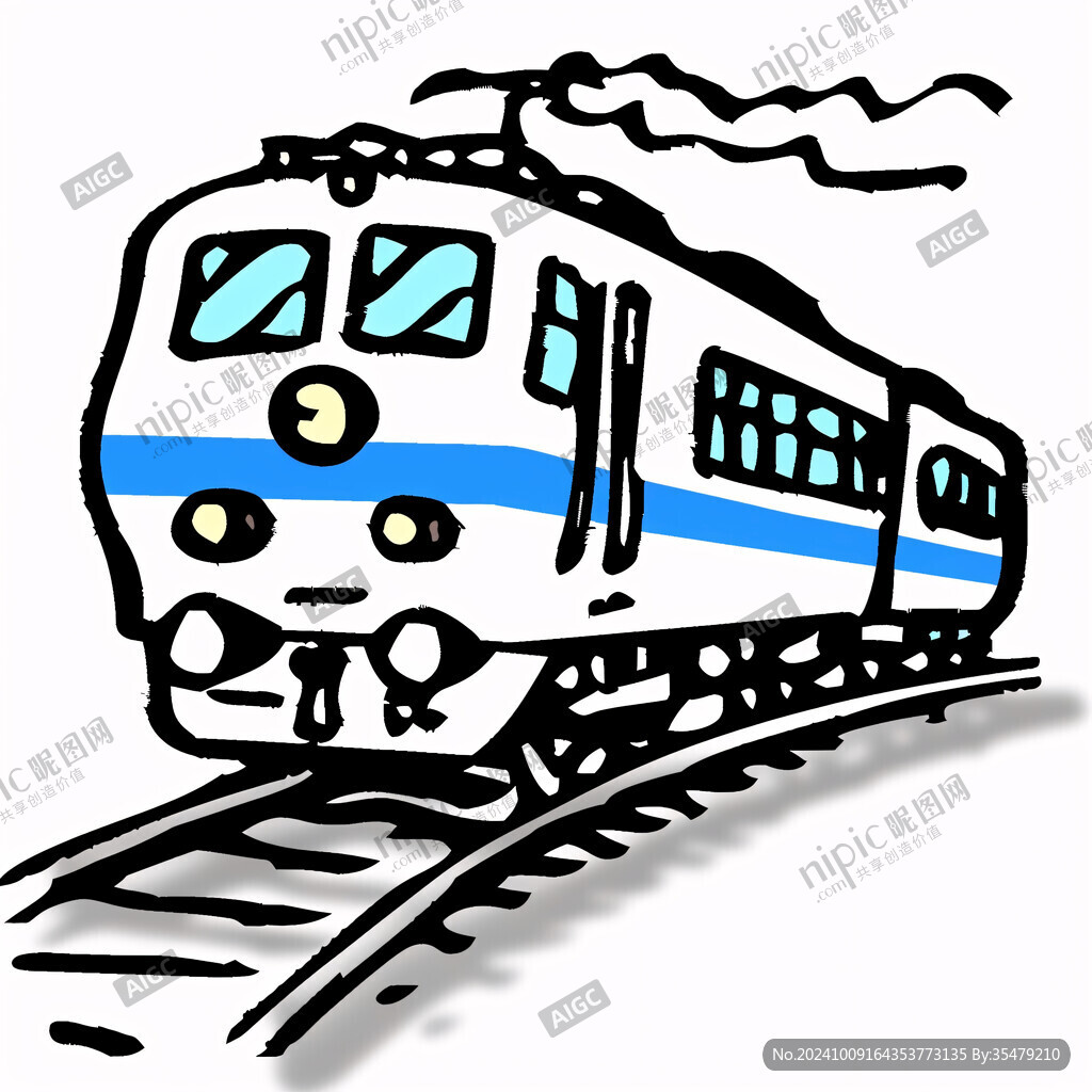 卡通火車輕軌